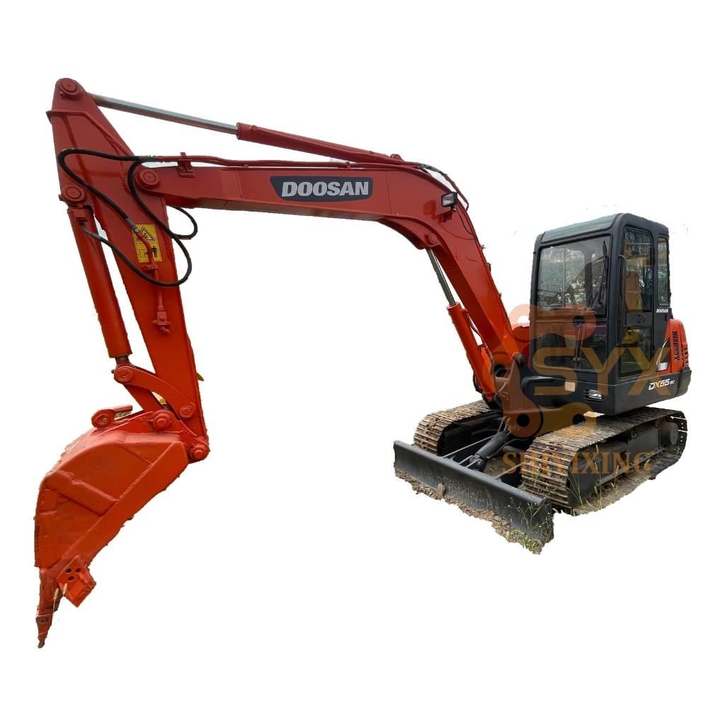 Doosan DX 55 Mini ekskavatoriai < 7 t