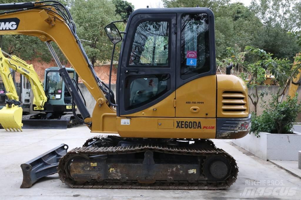 XCMG XE 60 DA Mini ekskavatoriai < 7 t