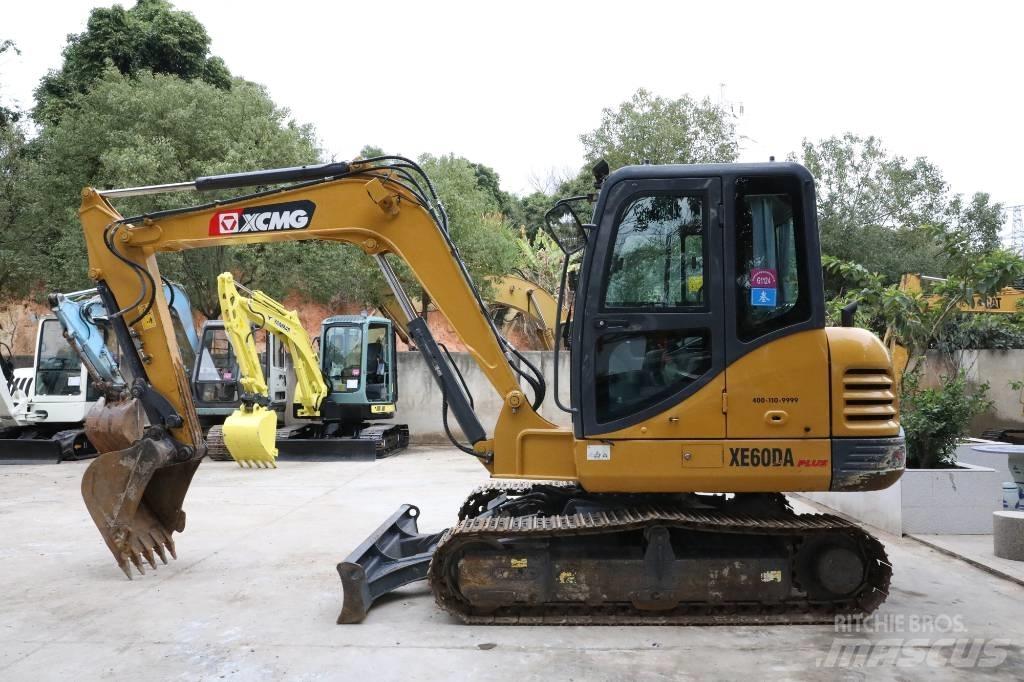 XCMG XE 60 DA Mini ekskavatoriai < 7 t