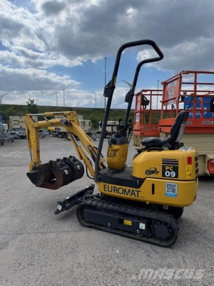 Komatsu PC 09-1 Mini ekskavatoriai < 7 t