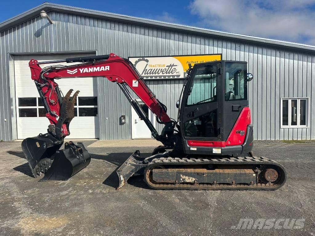Yanmar Vio 80-1A Vikšriniai ekskavatoriai