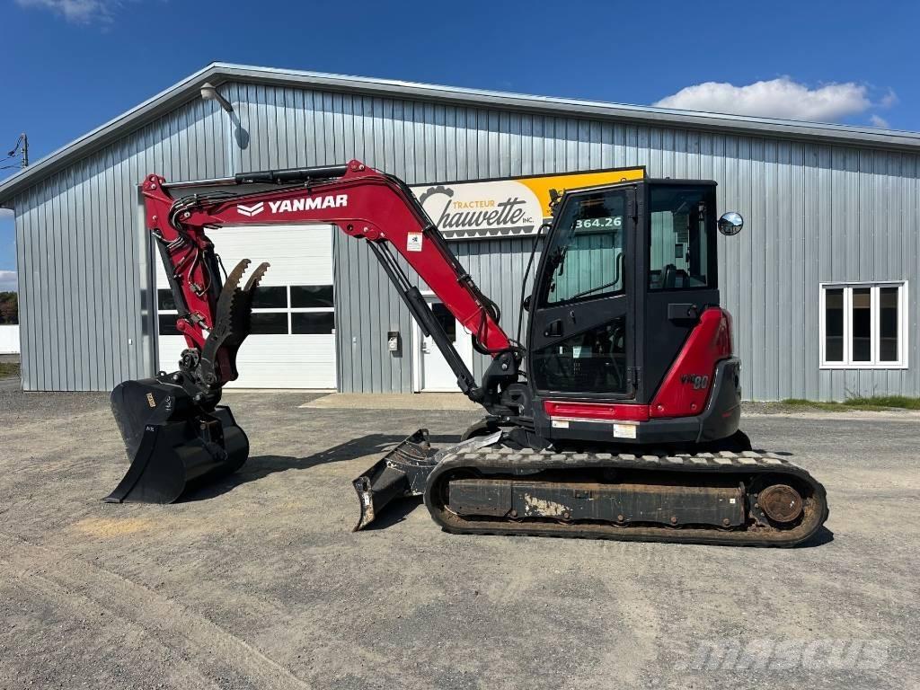 Yanmar Vio 80-1A Vikšriniai ekskavatoriai