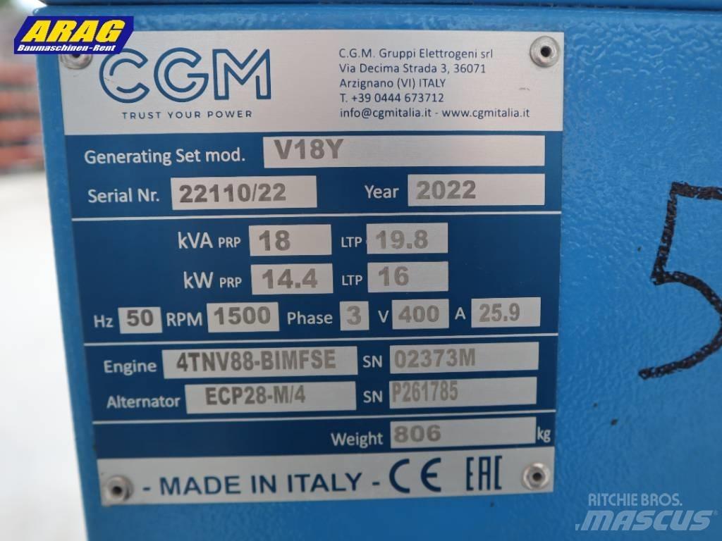 CGM V18Y Dyzeliniai generatoriai