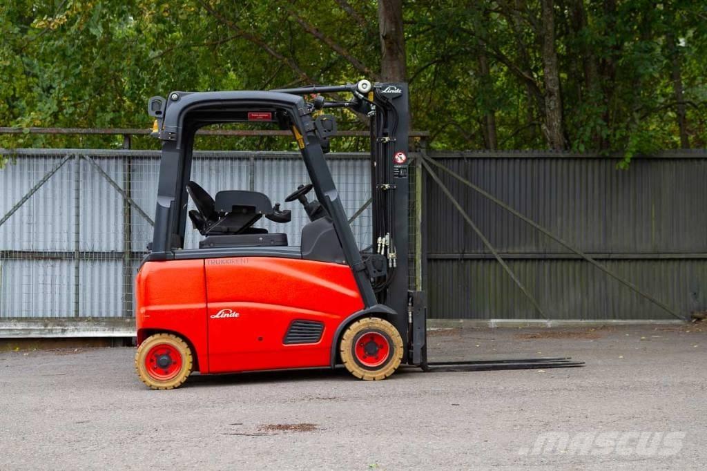 Linde E 20 Elektriniai šakiniai krautuvai