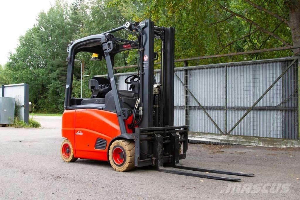 Linde E 20 Elektriniai šakiniai krautuvai