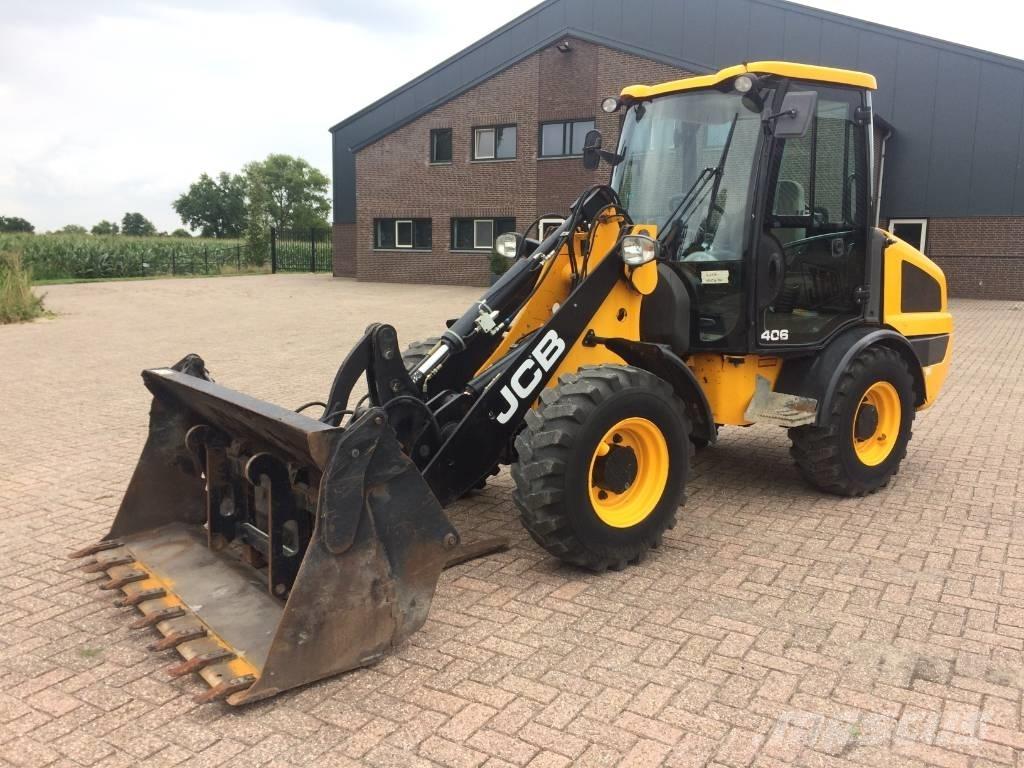JCB 406 Naudoti ratiniai krautuvai