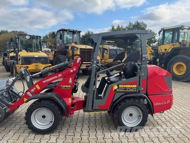 Weidemann 1260LP Naudoti ratiniai krautuvai