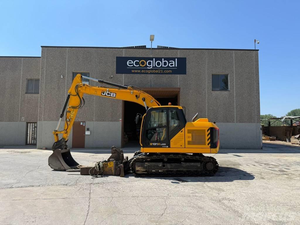 JCB 131 X LCD Vikšriniai ekskavatoriai