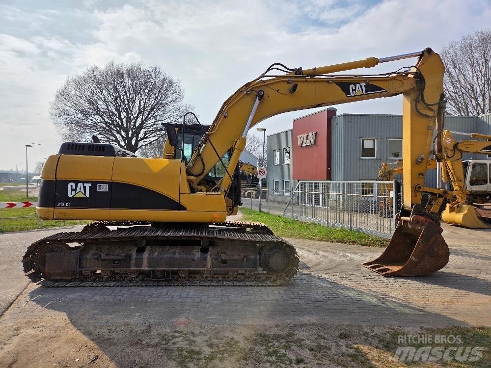 CAT 318CL Vikšriniai ekskavatoriai