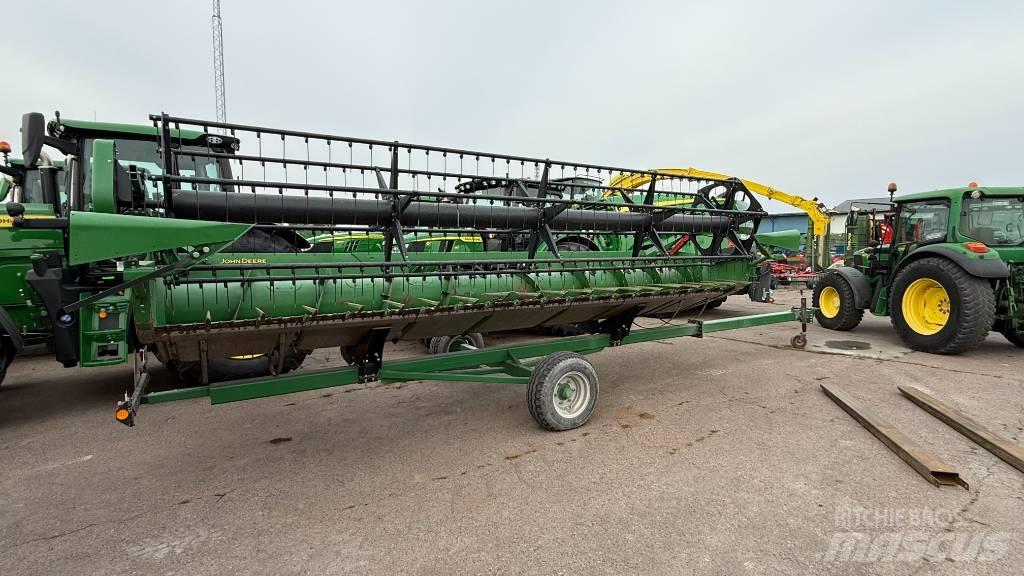John Deere W 540 Derliaus nuėmimo kombainai