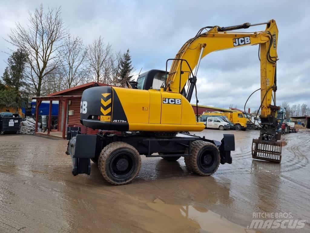 JCB JS 175 W Ratiniai ekskavatoriai