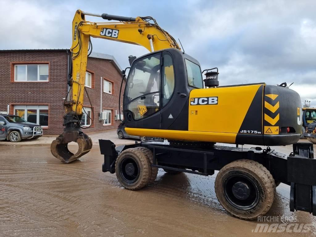 JCB JS 175 W Ratiniai ekskavatoriai
