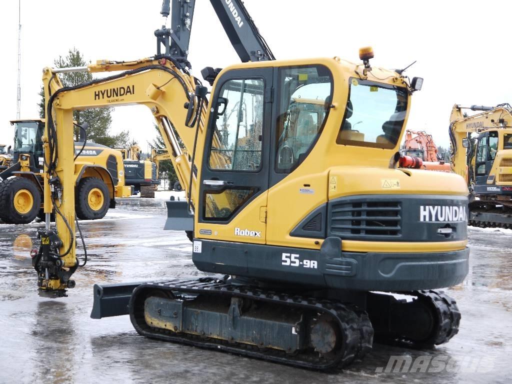 Hyundai R 55-9A Mini ekskavatoriai < 7 t
