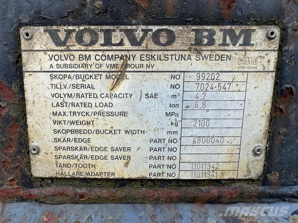 Volvo 4.2 m3 Kaušai