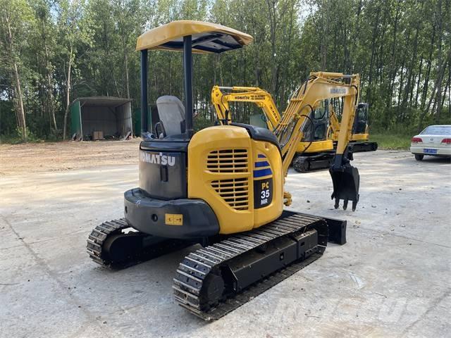 Komatsu PC 35 MR Vikšriniai ekskavatoriai