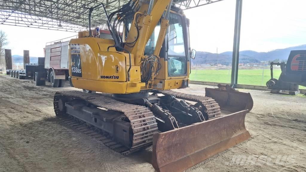 Komatsu PC 138 US-8 Vikšriniai ekskavatoriai