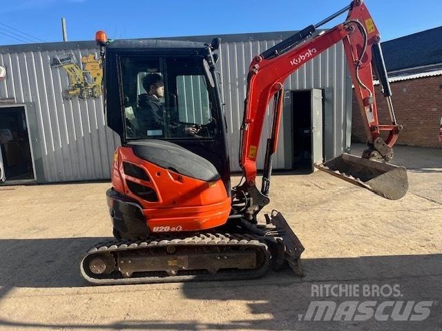 Kubota U 20-3 Mini ekskavatoriai < 7 t