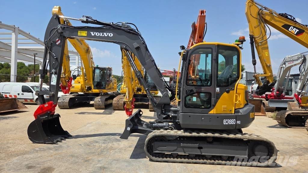 Volvo ECR 88 PLUS Vidutinės galios ekskavatoriai 7-12 t