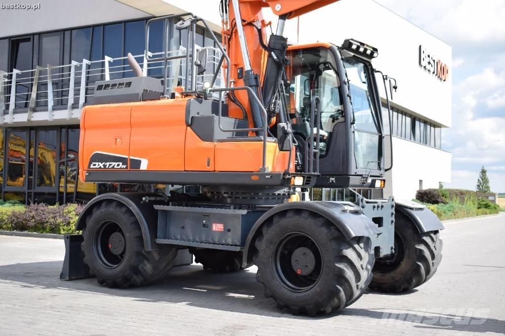 Doosan DX 170 W-5 Ratiniai ekskavatoriai