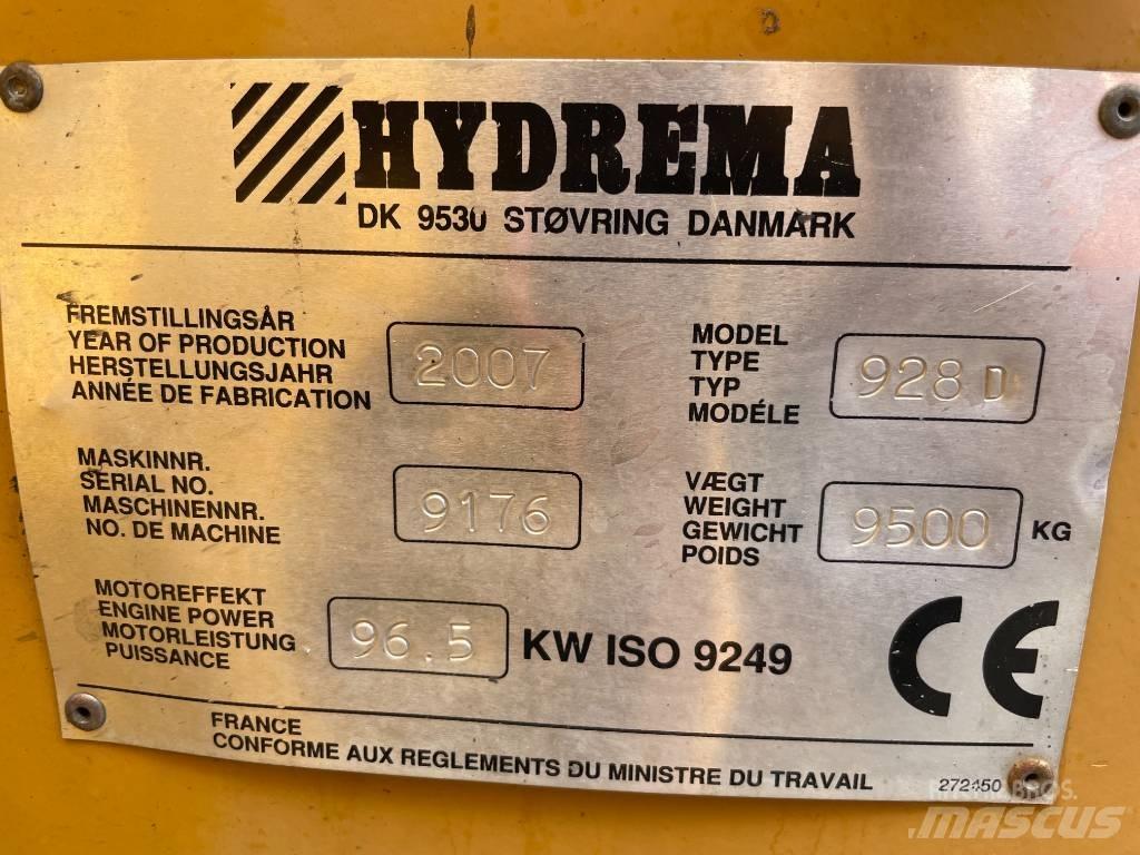 Hydrema 928 D Ekskavatoriniai krautuvai