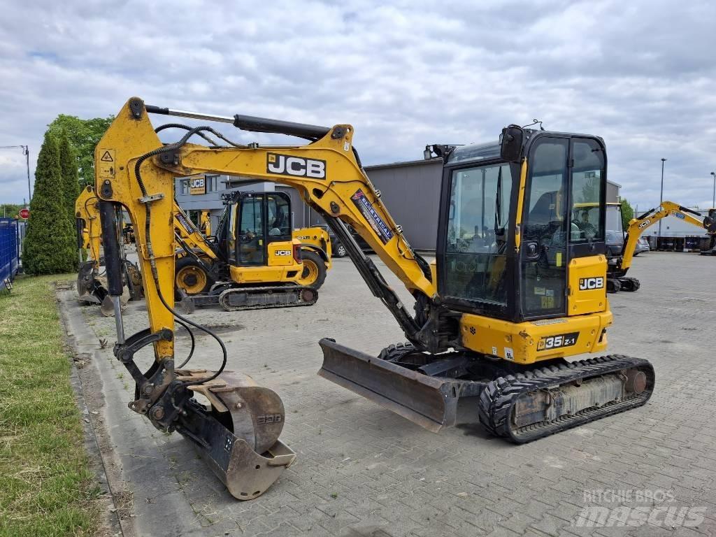 JCB 35Z-1 Mini ekskavatoriai < 7 t