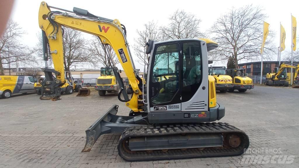 Wacker Neuson EZ80 Vikšriniai ekskavatoriai