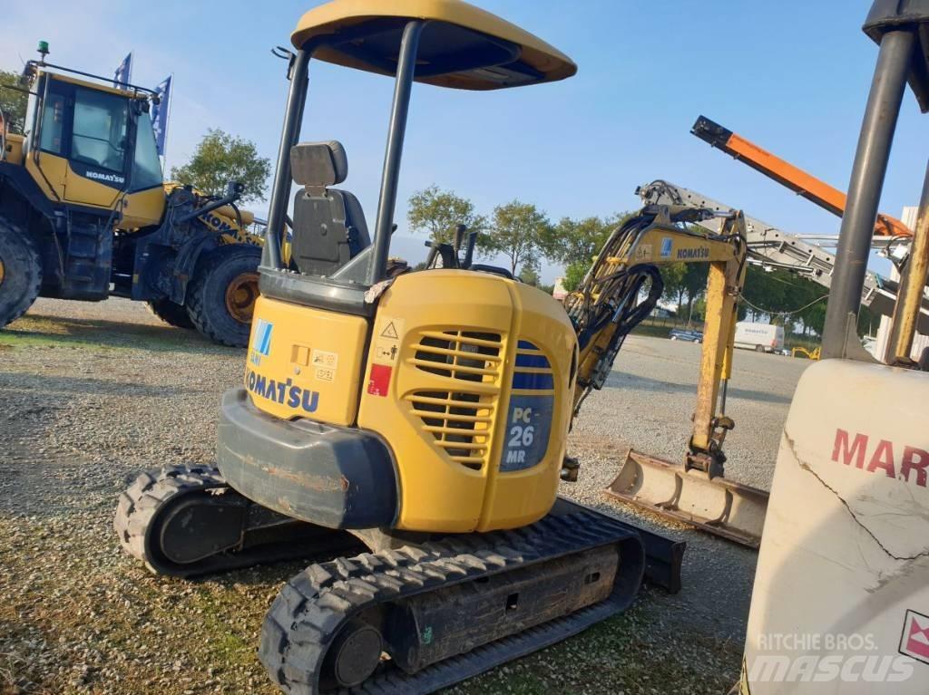 Komatsu PC26MR-3 Mini ekskavatoriai < 7 t