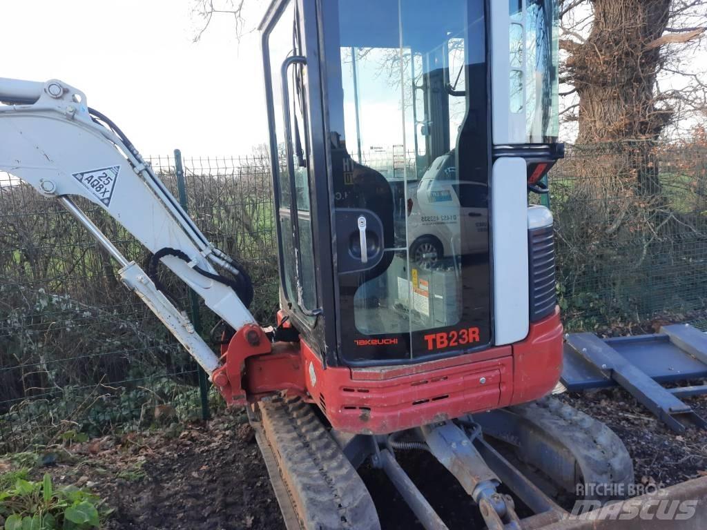 Takeuchi TB23 Mini ekskavatoriai < 7 t