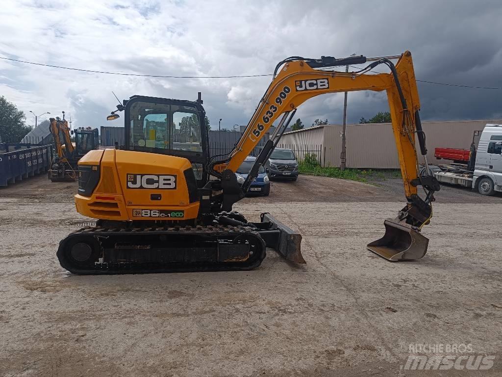 JCB 86 C-1 Vidutinės galios ekskavatoriai 7-12 t