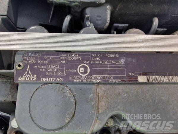 Deutz F4L2011 Varikliai