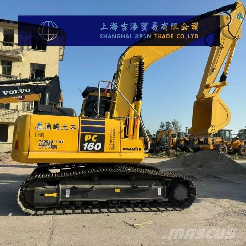 Komatsu PC 160 Vikšriniai ekskavatoriai
