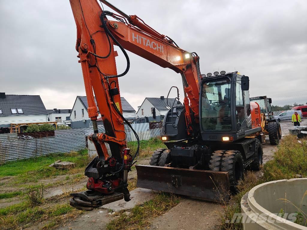 Hitachi ZX 140 W-5 Ratiniai ekskavatoriai