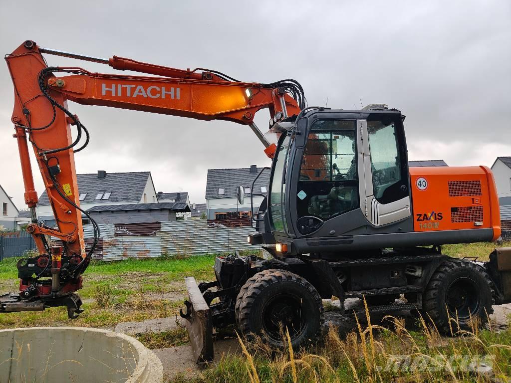 Hitachi ZX 140 W-5 Ratiniai ekskavatoriai