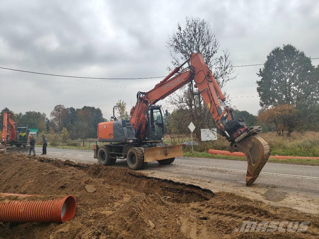 Hitachi ZX 140 W-5 Ratiniai ekskavatoriai