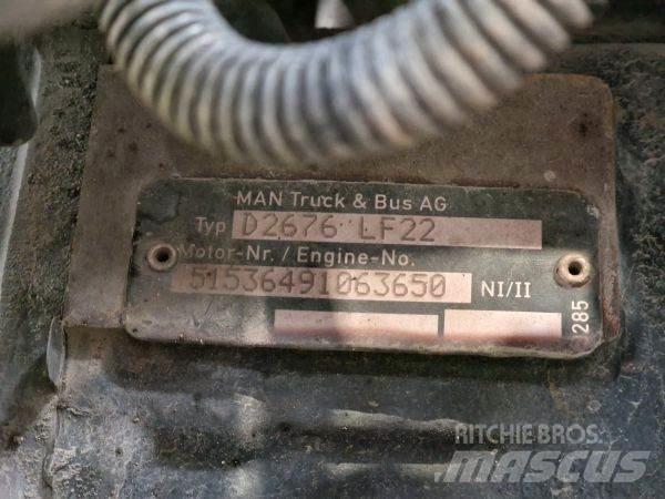 MAN D2676 LF22 Varikliai