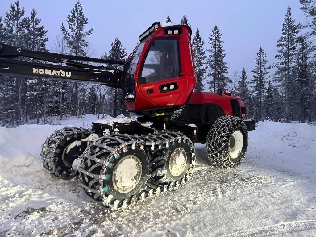 Komatsu 901 Miško technika (Harvesteriai)