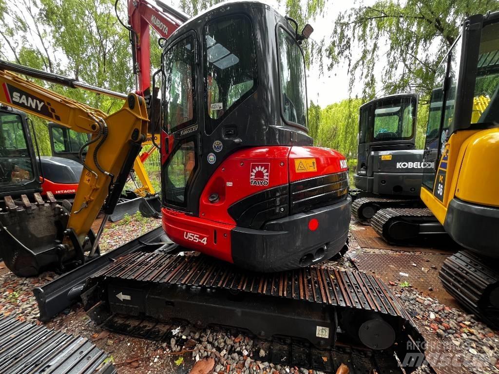 Kubota U55-4 Mini ekskavatoriai < 7 t