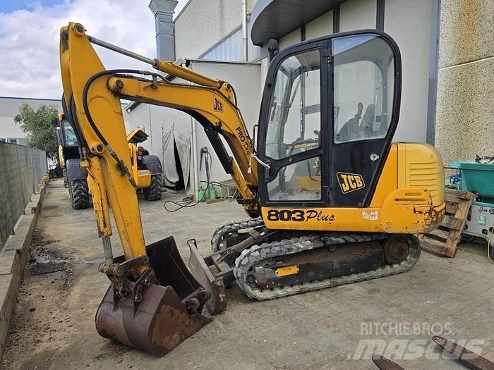 JCB 803PLUS Mini ekskavatoriai < 7 t
