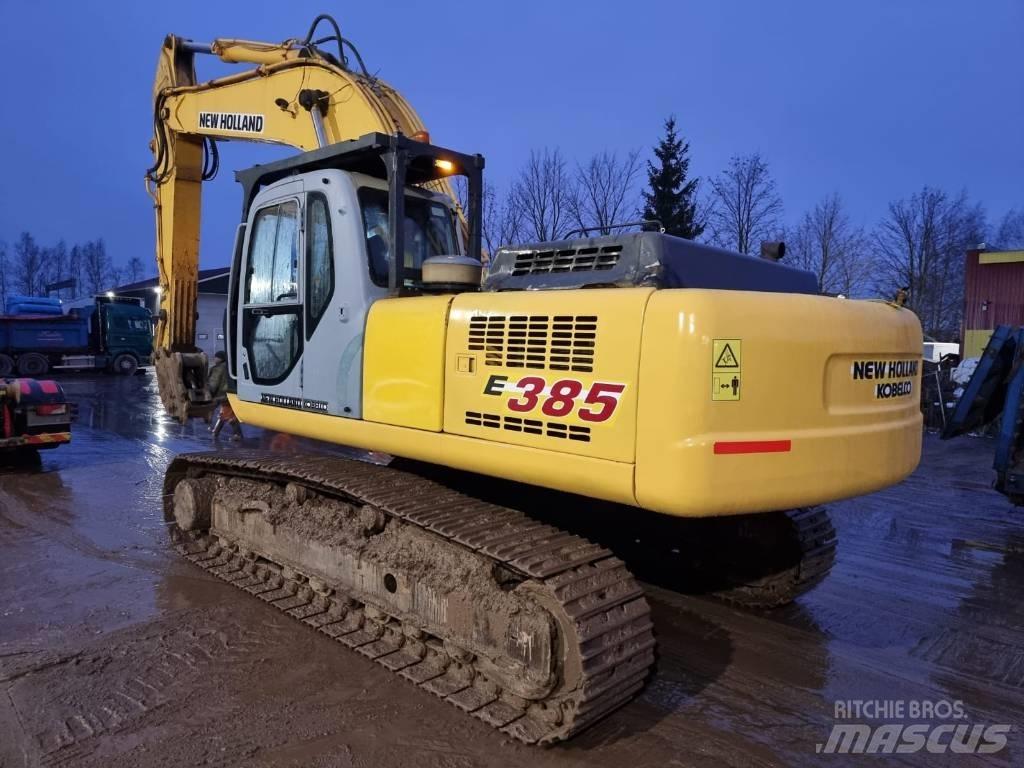 New Holland E 385 Vikšriniai ekskavatoriai