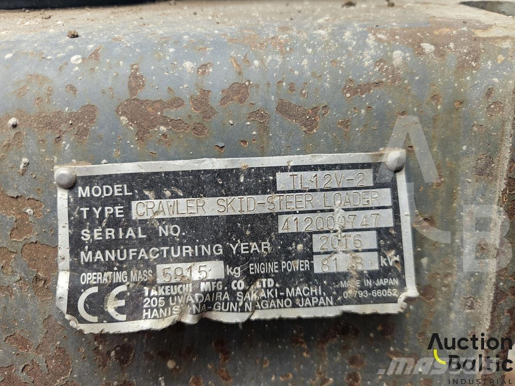 Takeuchi TL12V-2 Vikšriniai krautuvai