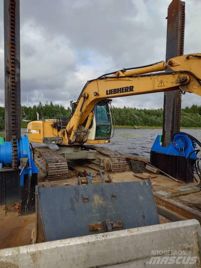 Liebherr R 317 Vikšriniai ekskavatoriai
