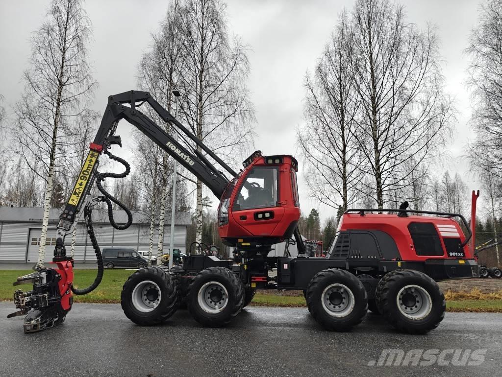 Komatsu 901 XC Miško technika (Harvesteriai)