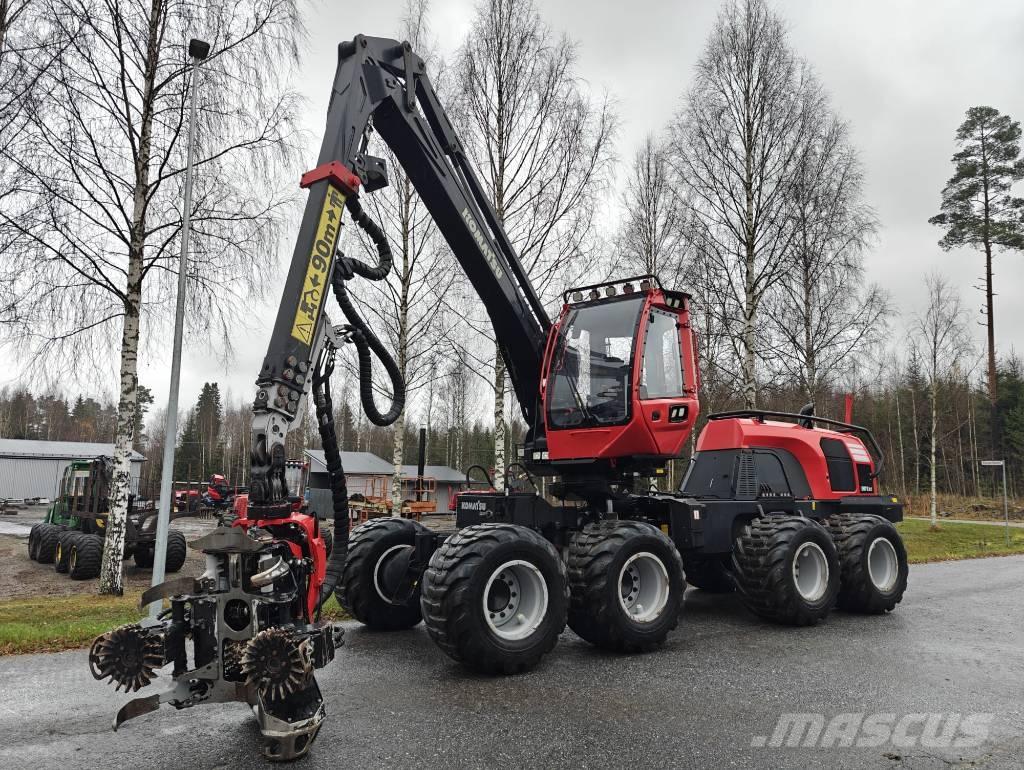 Komatsu 901 XC Miško technika (Harvesteriai)