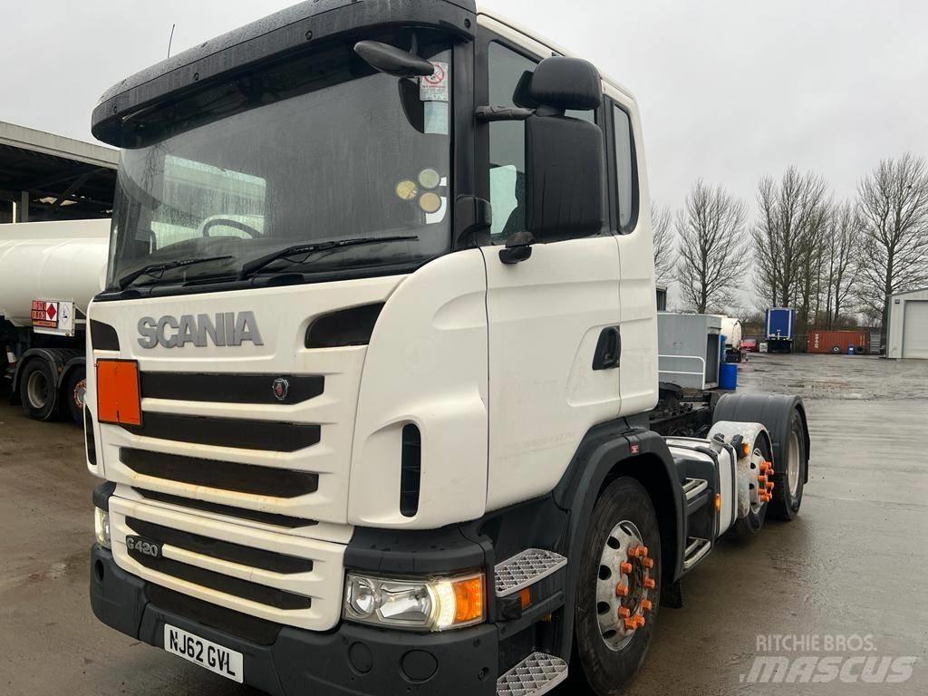 Scania G 420 Naudoti vilkikai