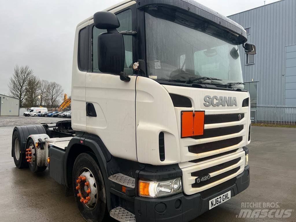 Scania G 420 Naudoti vilkikai