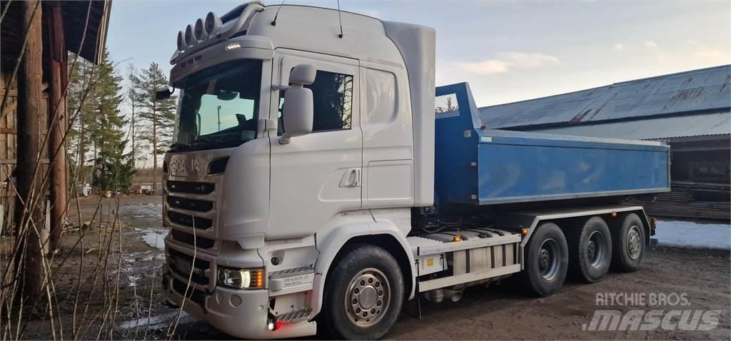 Scania R580 V8 Sunkvežimiai su keliamuoju kabliu