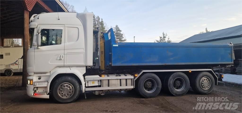 Scania R580 V8 Sunkvežimiai su keliamuoju kabliu