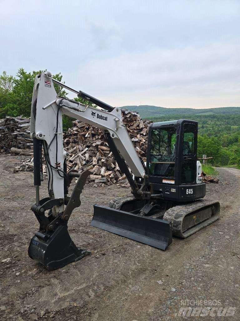 Bobcat E 45 Mini ekskavatoriai < 7 t