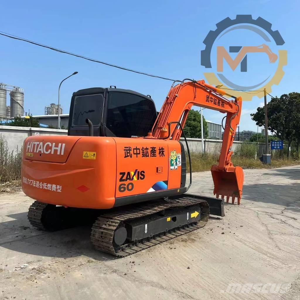 Hitachi ZX 60 Mini ekskavatoriai < 7 t