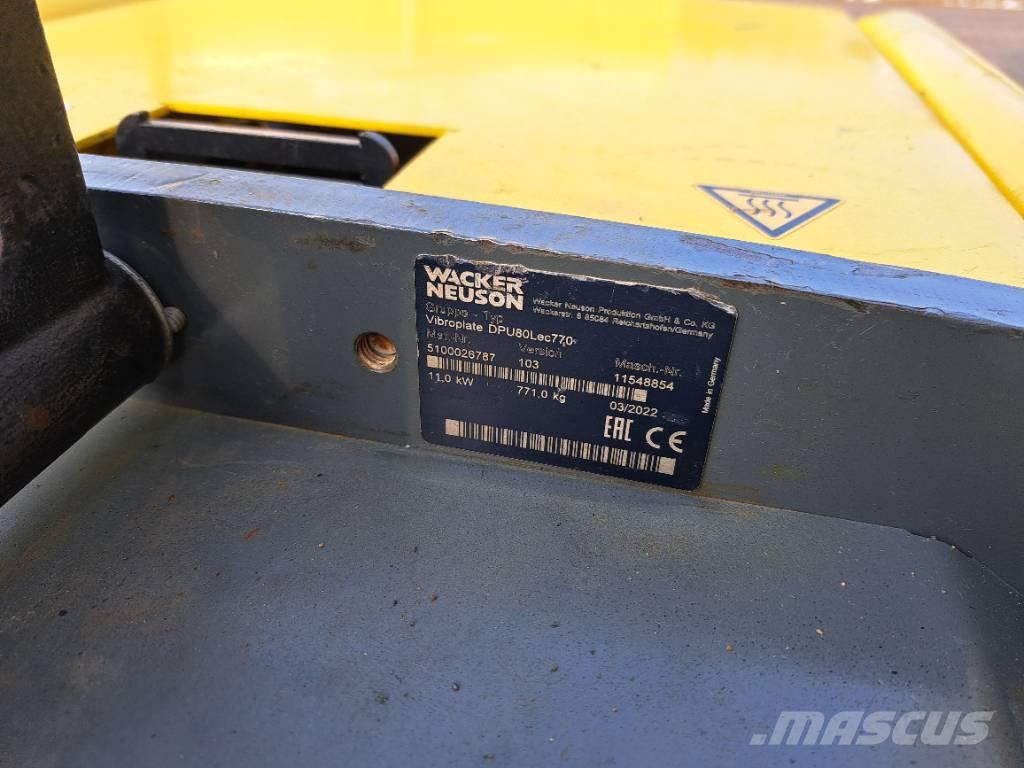 Wacker Neuson DPU 80 Vibratoriai